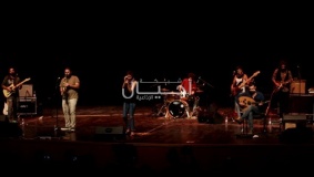 فرقة هوا دافي في جامعة بيرزيت